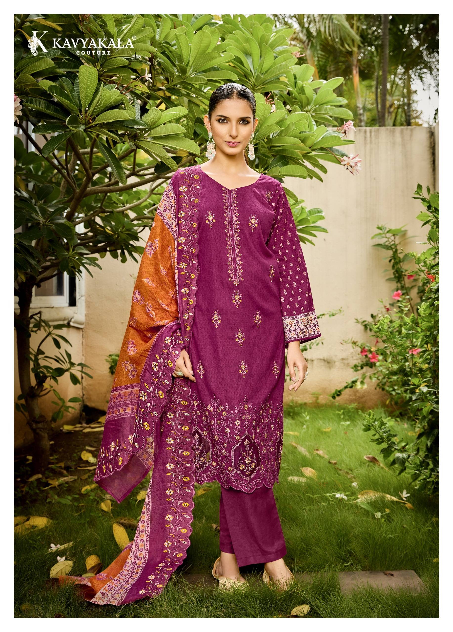 AAFREEN BY KAVYA‎‎ KALA 1001 To 1006 Series Beautiful Festive Suits Stylish Fancy Colorful Casual Wear & Ethnic Wear Lawn Cotton Print Dresses At Wholesale Price